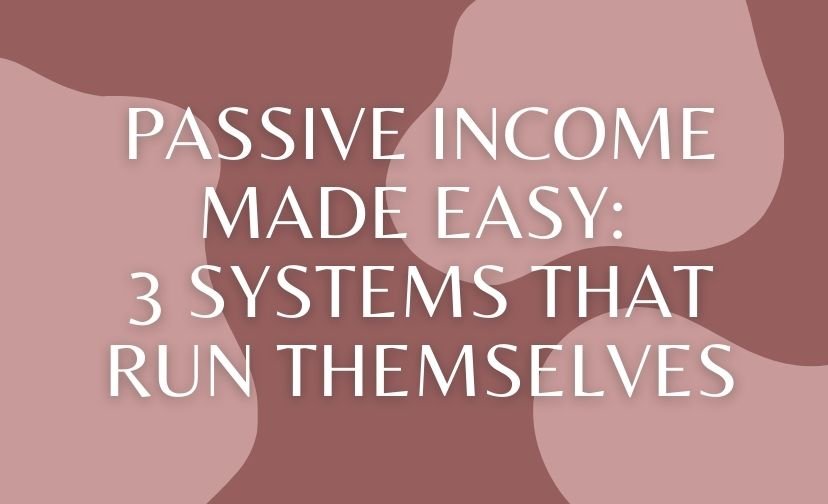 Passive Income Made Easy